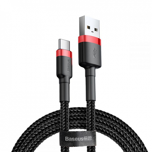 KABEL USB USB-C 2A 2M BASEUS CATKLF-C91 CZERWONY