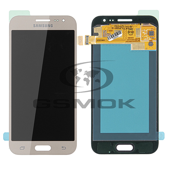 WYŚWIETLACZ LCD DO SAMSUNG J200 GALAXY J2 ZŁOTY GH97-17940B GH97-17940D ORYGINAŁ SERVICE PACK