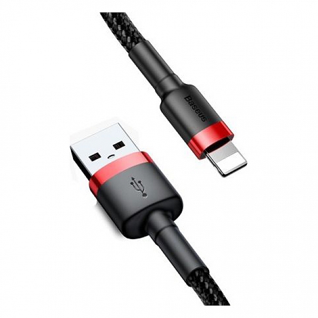 KABEL USB LIGHTNING 2A 3M BASEUS CAFULE CALKLF-R91 CZARNY