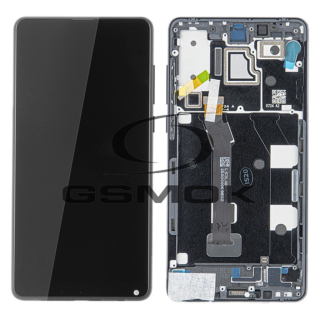 WYŚWIETLACZ LCD DO XIAOMI MI MIX 2S Z RAMKĄ CZARNY 560610028033 ORYGINAŁ SERVICE PACK
