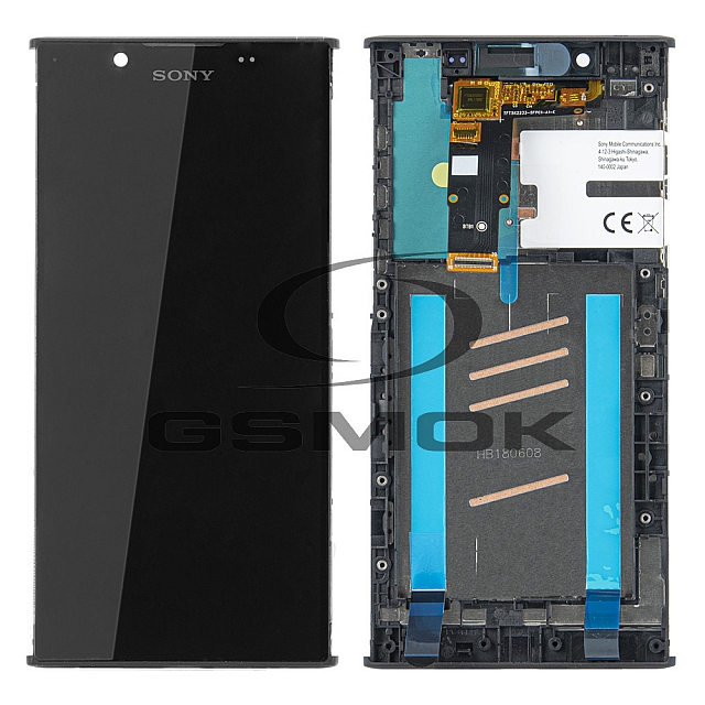 WYŚWIETLACZ LCD DO SONY SONY XPERIA L1 G3311 G3312 Z RAMKĄ CZARNY U50047901 A/8CS-81000-0001 ORYGINAŁ SERVICE PACK
