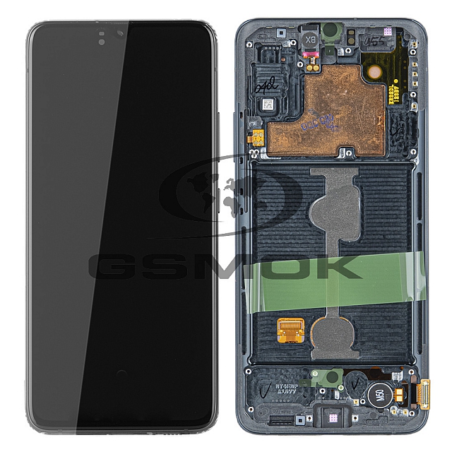 WYŚWIETLACZ LCD DO SAMSUNG A908 GALAXY A90 5G CZARNY GH82-21606A GH82-21092A GH82-21530A ORYGINAŁ SERVICE PACK