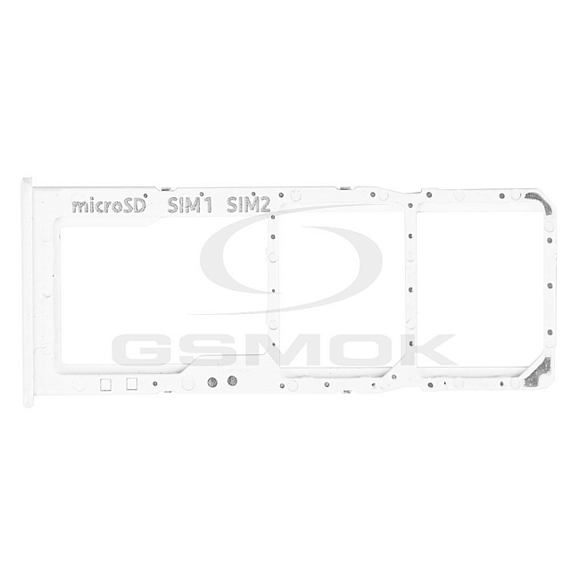 SZUFLADKA KARTY DUAL SIM SAMSUNG A307 GALAXY A30S BIAŁA