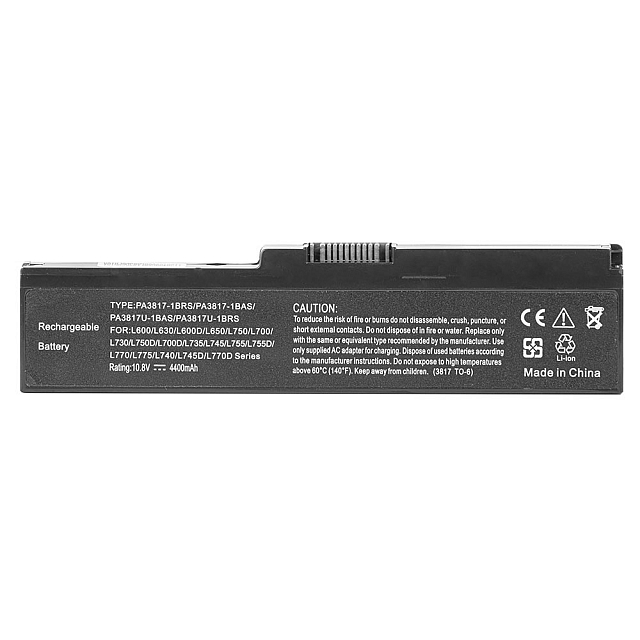 BATERIA DO LAPTOPA TOSHIBA SATELLITE C650 C660 L650 L670 L750 4400MAH