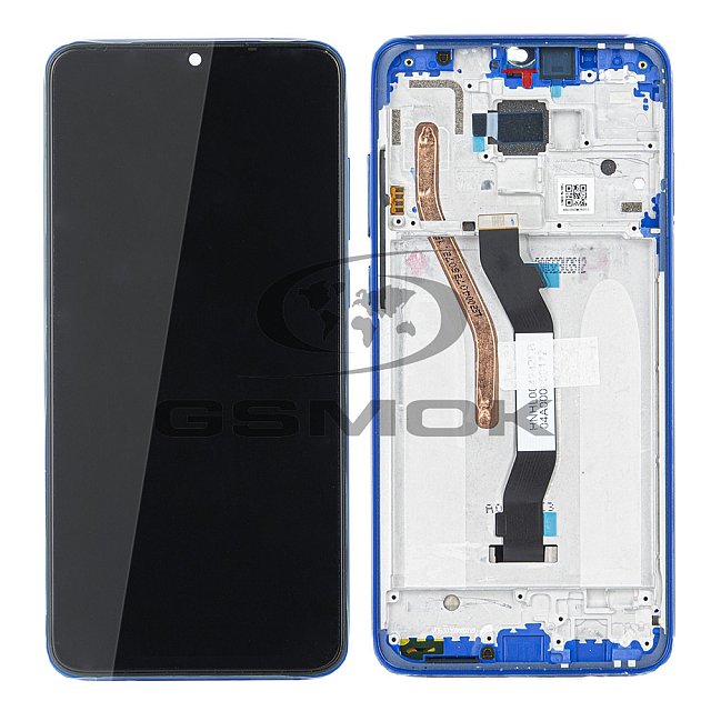WYŚWIETLACZ LCD DO XIAOMI REDMI NOTE 8 PRO Z RAMKĄ NIEBIESKI 56000G00G700 ORYGINAŁ SERVICE PACK