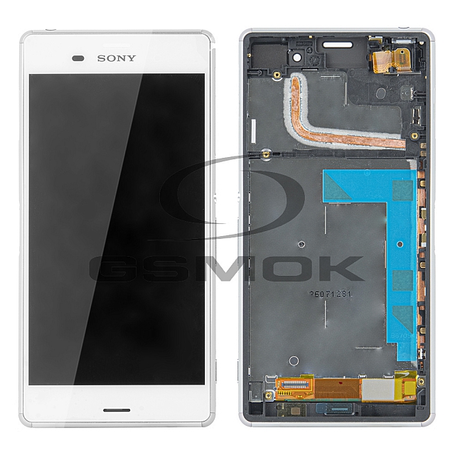 WYŚWIETLACZ LCD DO SONY XPERIA Z3 D6603 BIAŁY U50020491 1290-6075 ORYGINAŁ SERVICE PACK