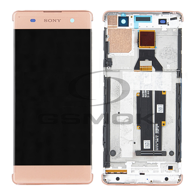 WYŚWIETLACZ LCD DO SONY XPERIA XA F3111 Z RAMKĄ ROSE GOLD U50043181 78PA3100100 78PA3100050 ORYGINAŁ SERVICE PACK