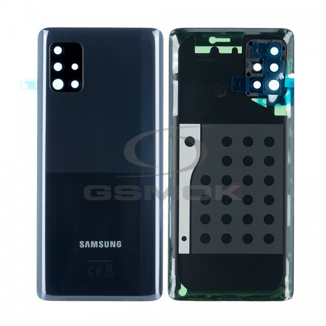 KLAPKA BATERII / OBUDOWA SAMSUNG A516 GALAXY A51 5G CZARNA GH82-22938A ORYGINAŁ SERVICE PACK