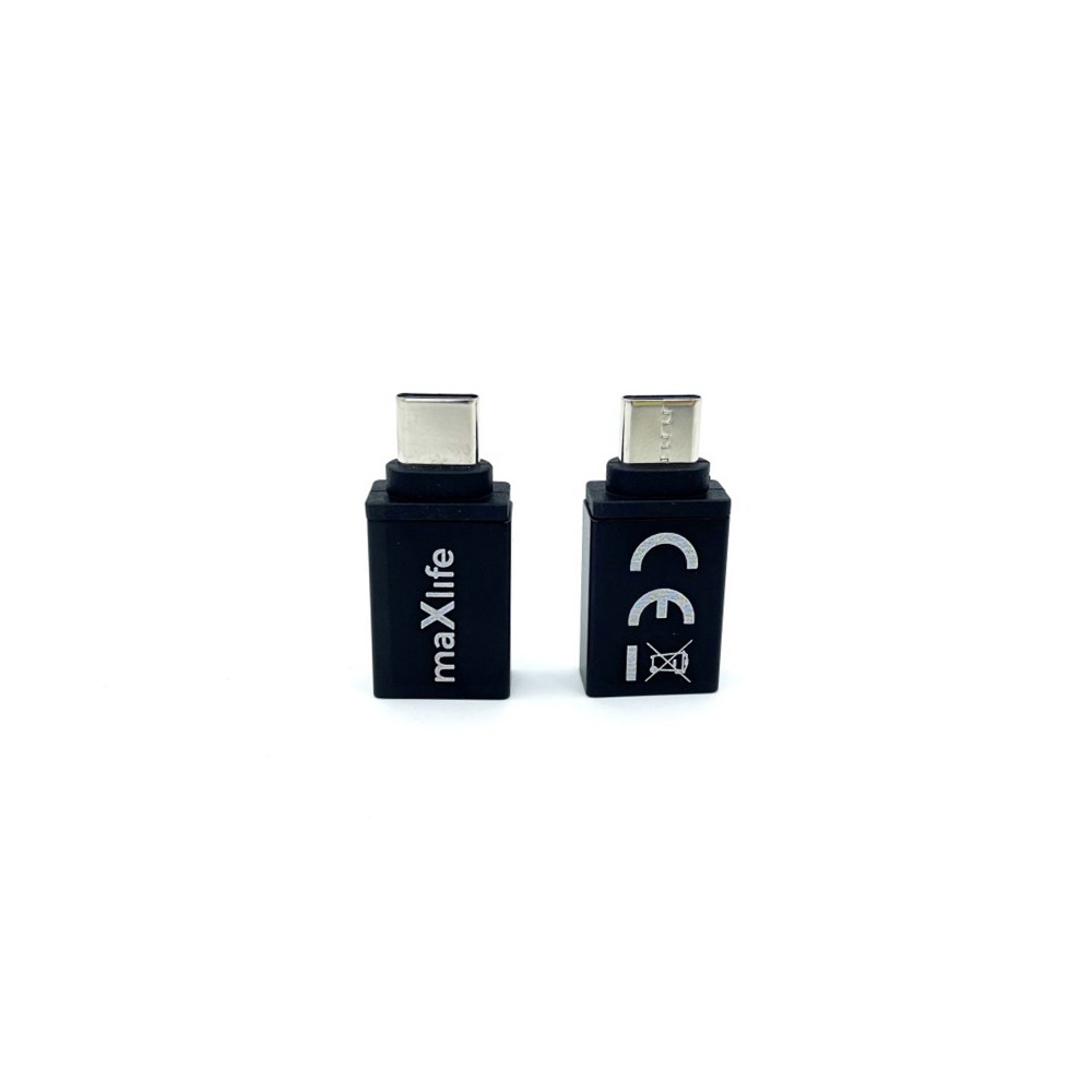 ADAPTER Z USB-A 3.0 DO USB-C MAXLIFE CZARNY