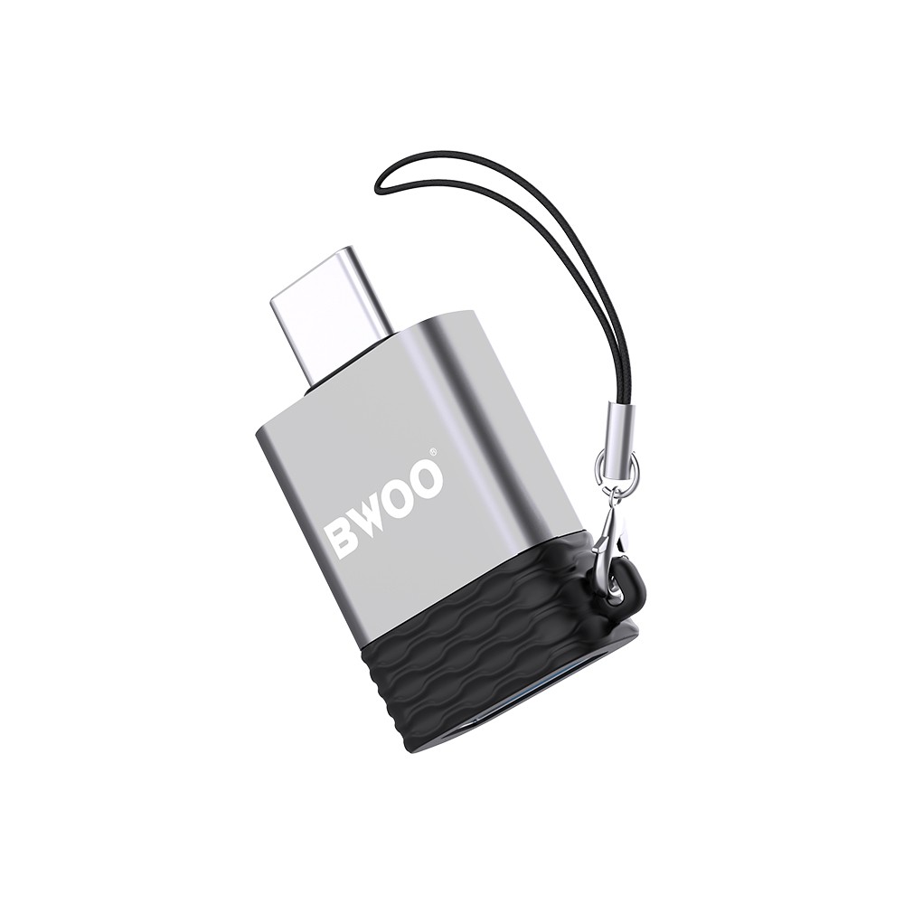 ADAPTER Z USB-A DO USB-C OTG BWOO BZ-35 CZARNY