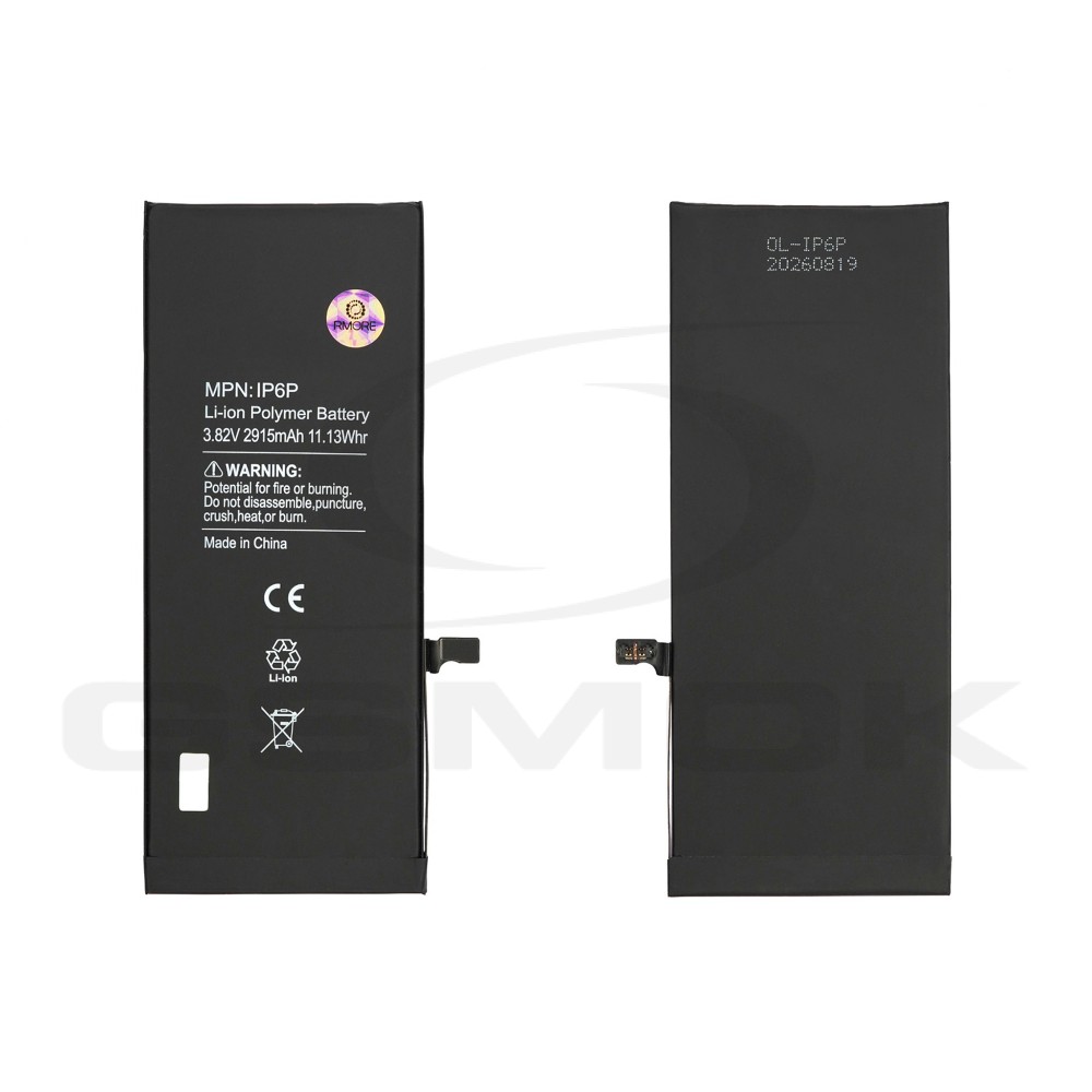 BATERIA APPLE IPHONE 6 PLUS 2915MAH ORIGINAL BMS RMORE PREMIUM
