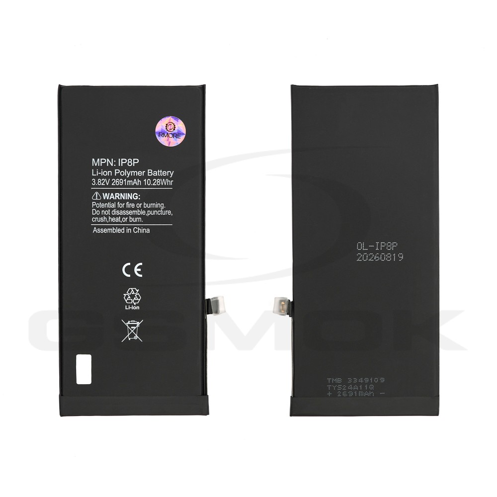 BATERIA APPLE IPHONE 8 PLUS 2691MAH ORIGINAL BMS RMORE PREMIUM