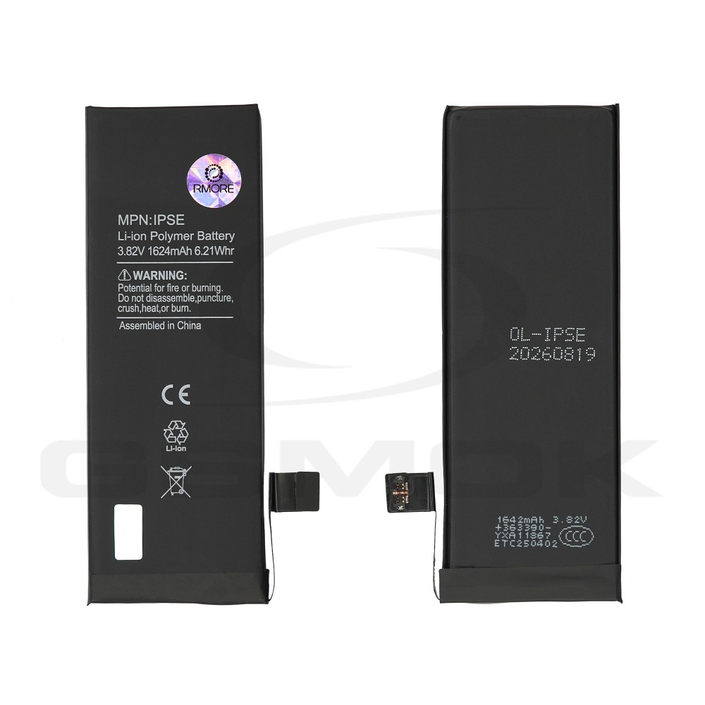 BATERIA APPLE IPHONE SE 1624MAH ORIGINAL BMS RMORE PREMIUM