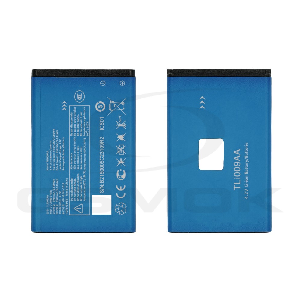 BATERIA DO ALCATEL TLI009AA 950MAH