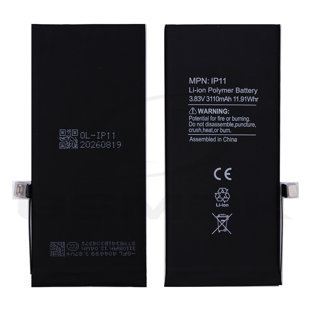 BATERIA DO APPLE IPHONE 11 3110MAH ORIGINAL BMS RMORE PREMIUM