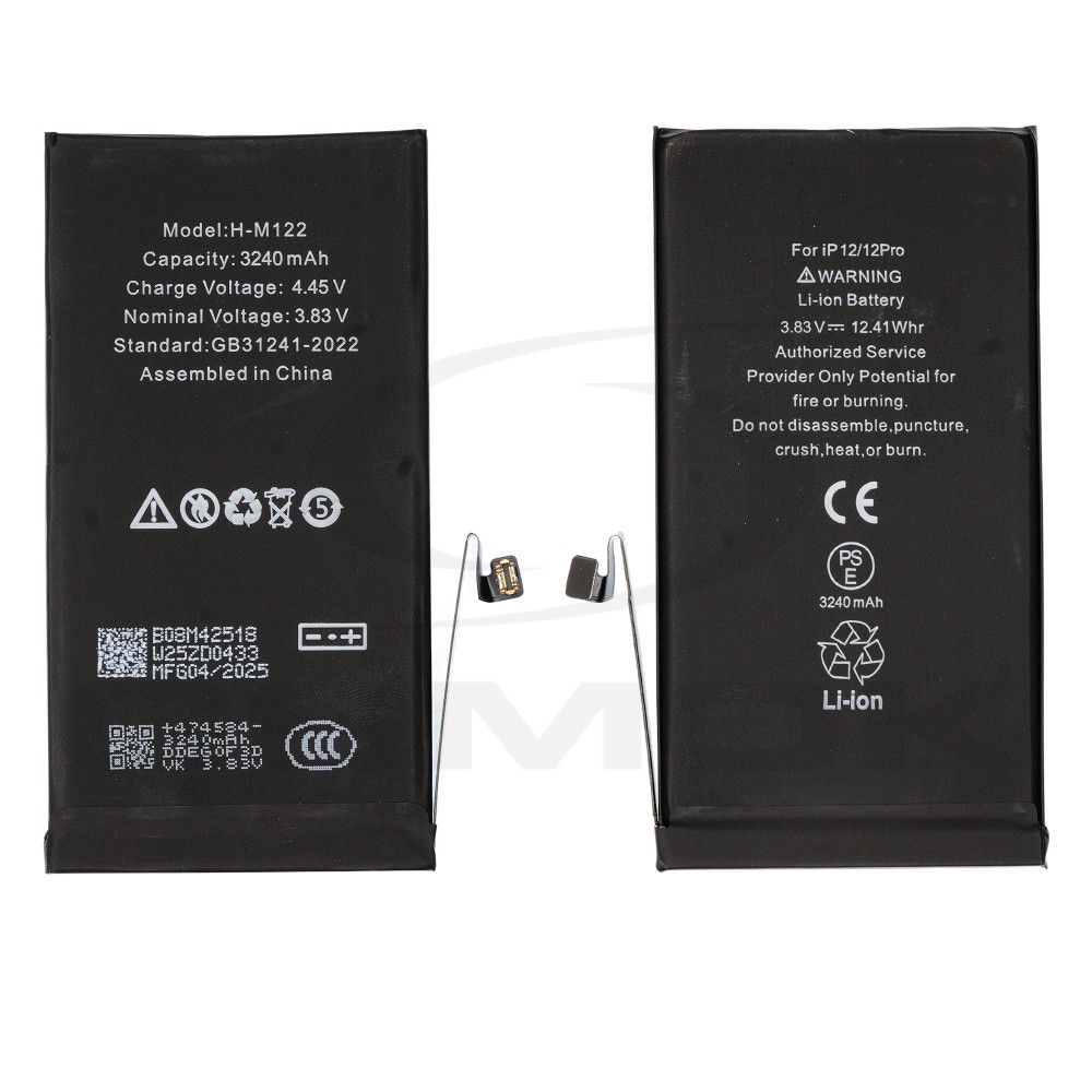 BATERIA DO APPLE IPHONE 12 / 12 PRO 3240MAH DIAGNOSABLE