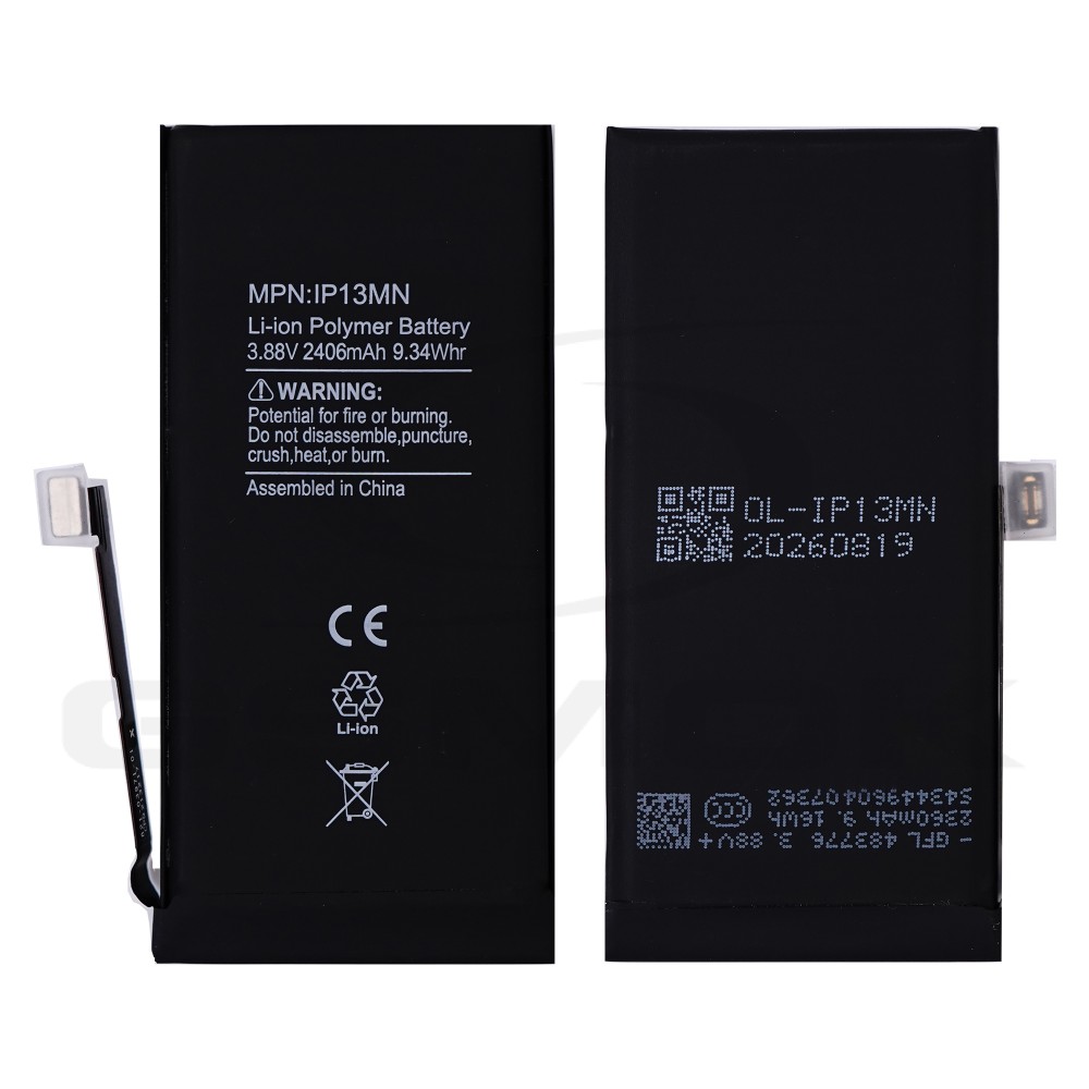 BATERIA DO APPLE IPHONE 13 MINI 2406MAH ORIGINAL BMS RMORE PREMIUM