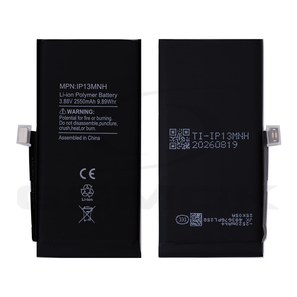 BATERIA DO APPLE IPHONE 13 MINI Z UKŁADEM TI 2550MAH RMORE PREMIUM