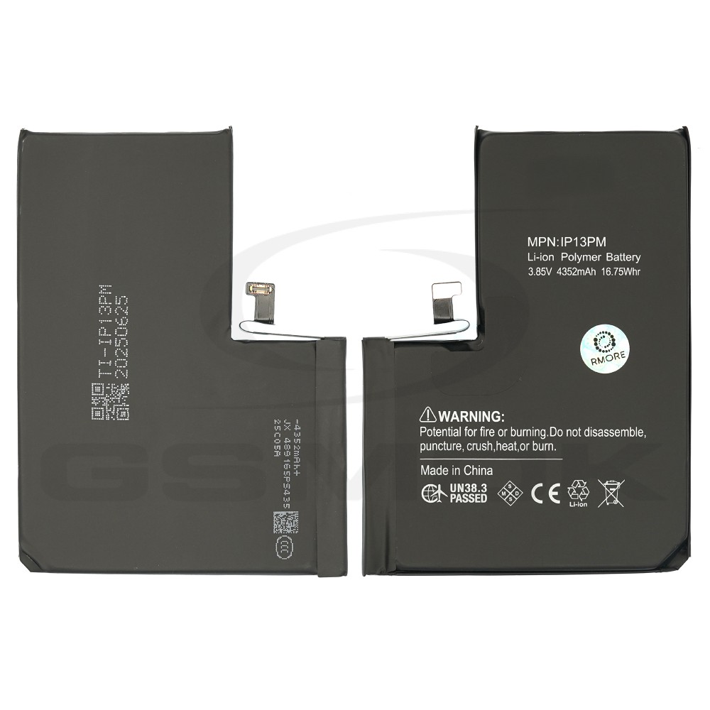 BATERIA DO APPLE IPHONE 13 PRO MAX Z UKŁADEM TI 4352MAH RMORE PREMIUM