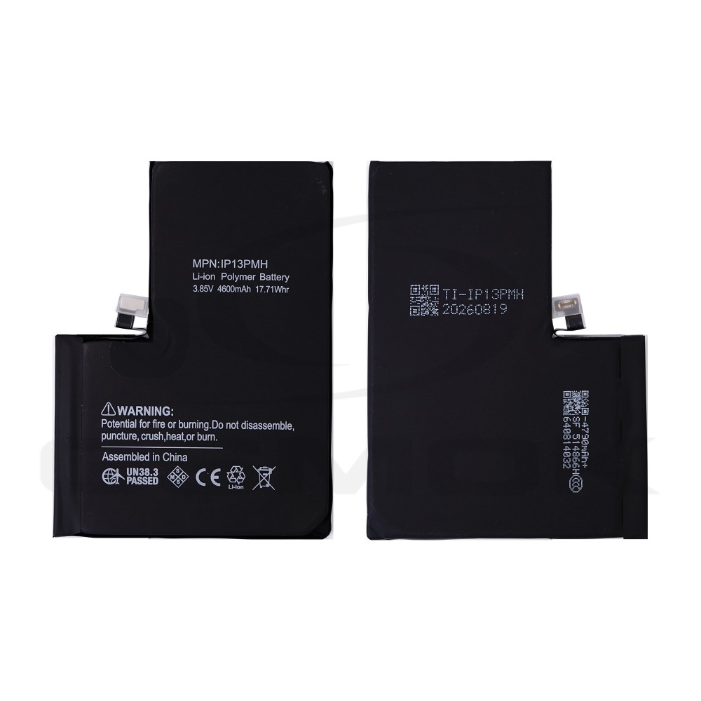 BATERIA DO APPLE IPHONE 13 PRO MAX Z UKŁADEM TI 4600MAH RMORE PREMIUM