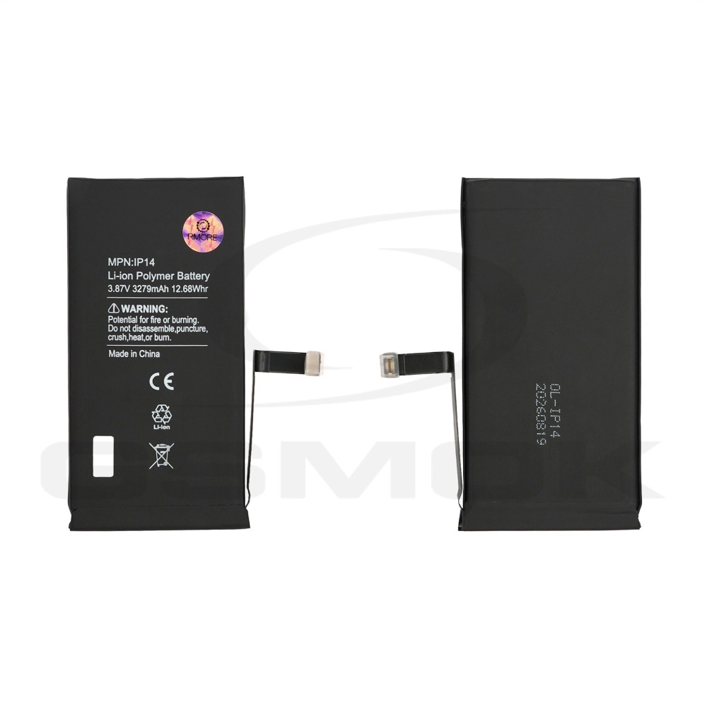 BATERIA DO APPLE IPHONE 14 3279MAH ORIGINAL BMS RMORE PREMIUM