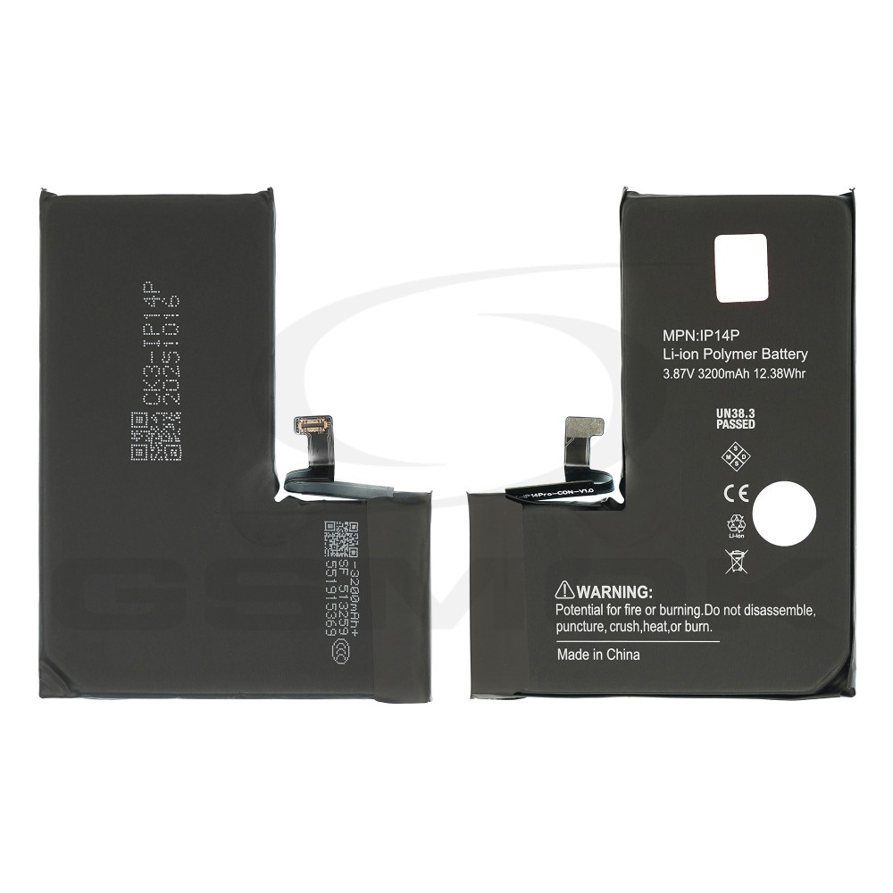 BATERIA DO APPLE IPHONE 14 PRO 3200MAH DIAGNOSABLE RMORE PREMIUM
