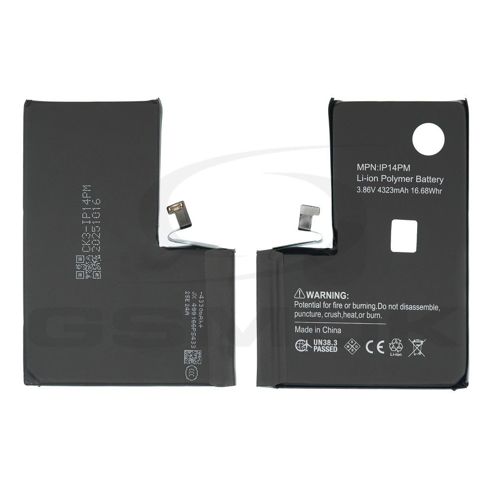 BATERIA DO APPLE IPHONE 14 PRO MAX 4323MAH DIAGNOSABLE RMORE PREMIUM