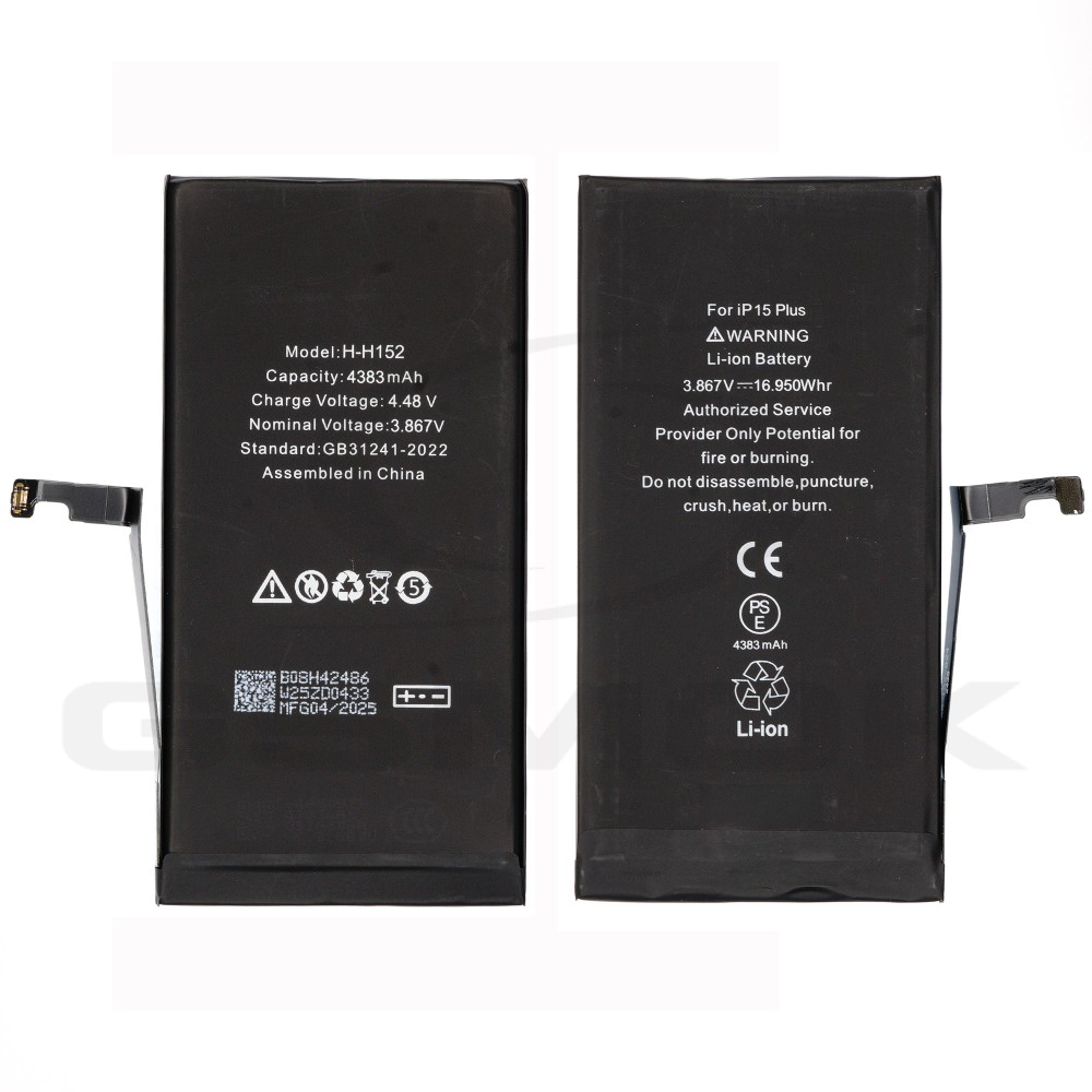 BATERIA DO APPLE IPHONE 15 PLUS 4383MAH DIAGNOSABLE