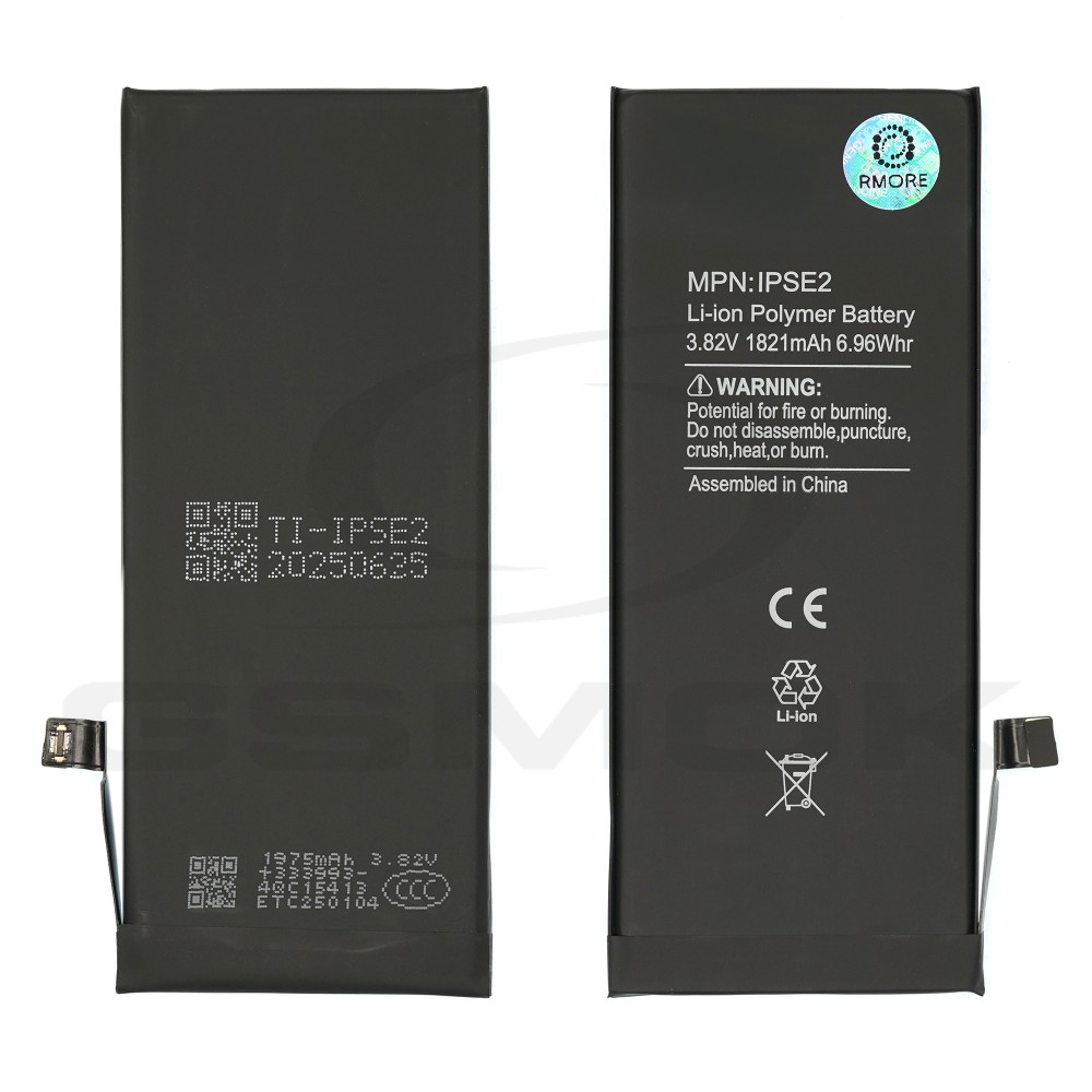 BATERIA DO APPLE IPHONE SE 2020 Z UKŁADEM TI 1821MAH RMORE PREMIUM
