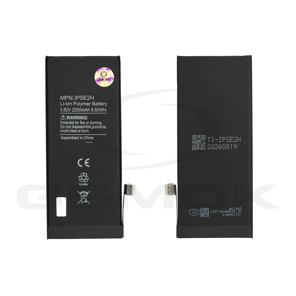 BATERIA DO APPLE IPHONE SE 2020 Z UKŁADEM TI 2250MAH RMORE PREMIUM