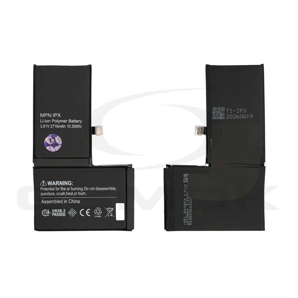BATERIA DO APPLE IPHONE X Z UKŁADEM TI 2716MAH RMORE PREMIUM