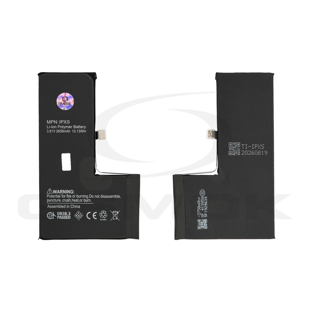 BATERIA DO APPLE IPHONE XS Z UKŁADEM TI 2658MAH RMORE PREMIUM