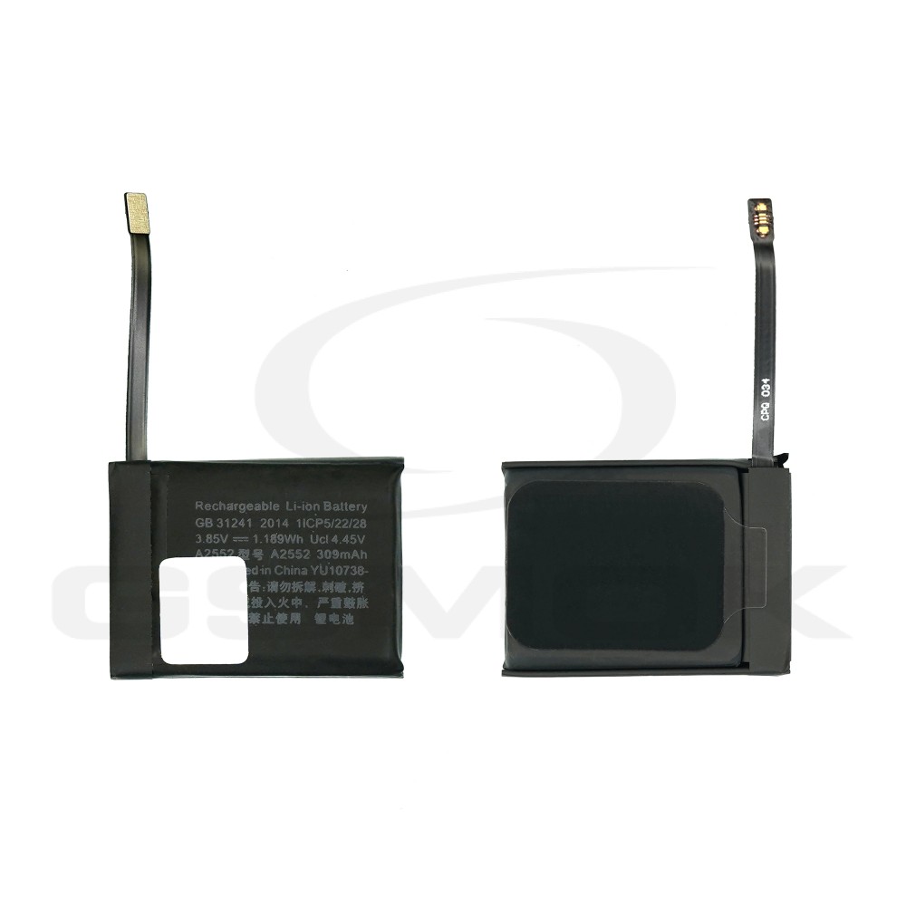 BATERIA DO APPLE WATCH SERIES 7 A2552 45MM 309MAH