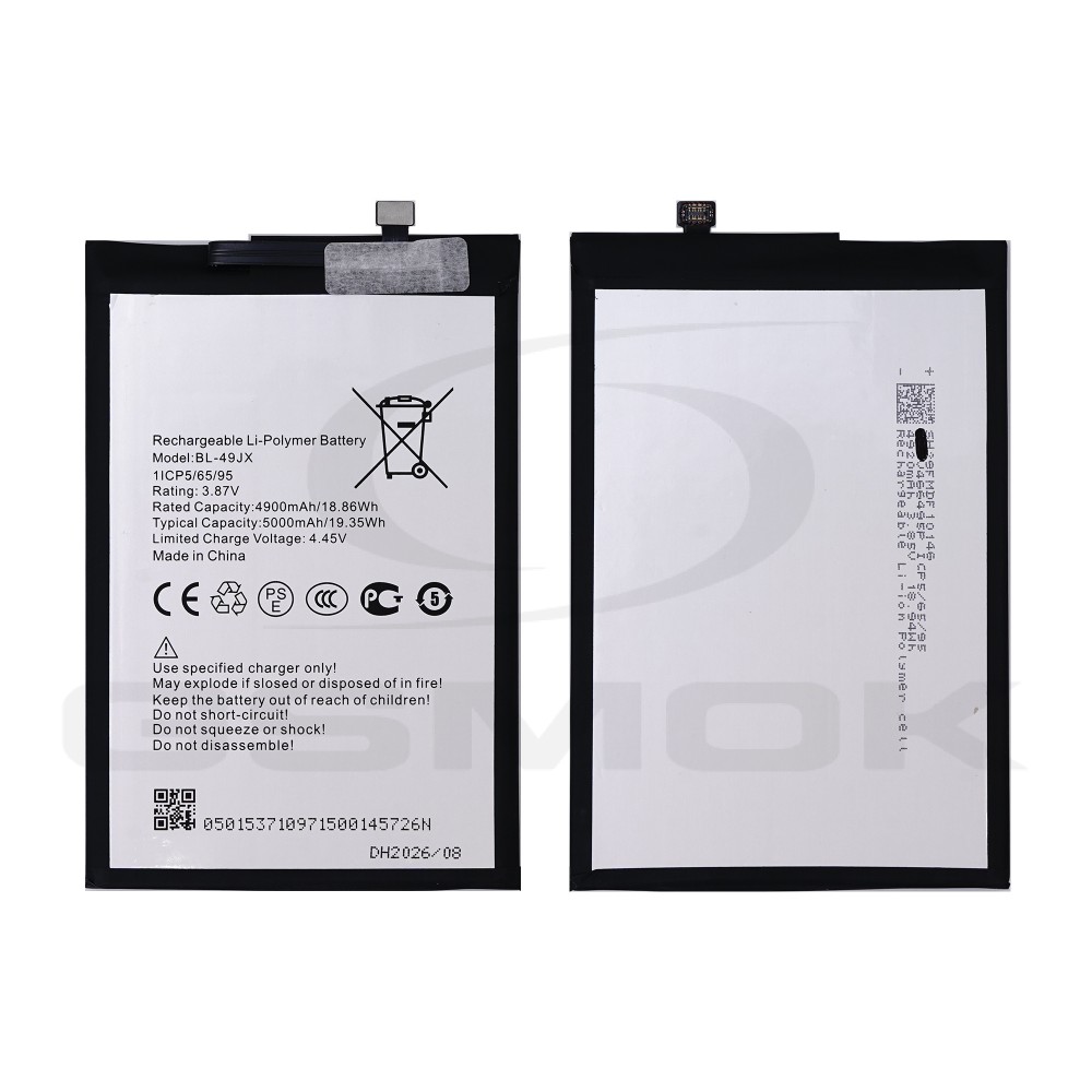 BATERIA DO INFINIX HOT 40 PRO / HOT 30 4G 49JX 5000MAH