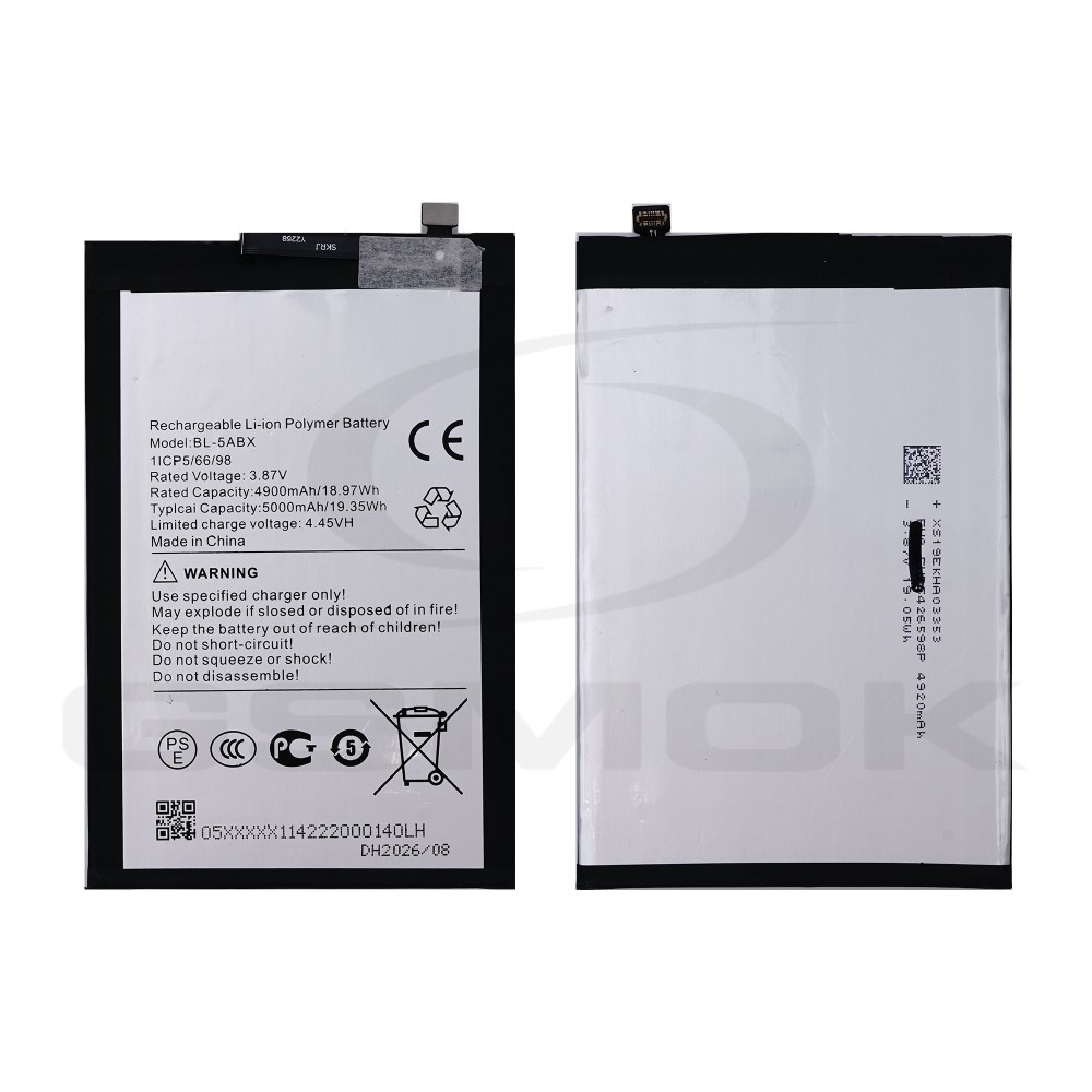 BATERIA DO INFINIX HOT 50I 5ABX 5000MAH
