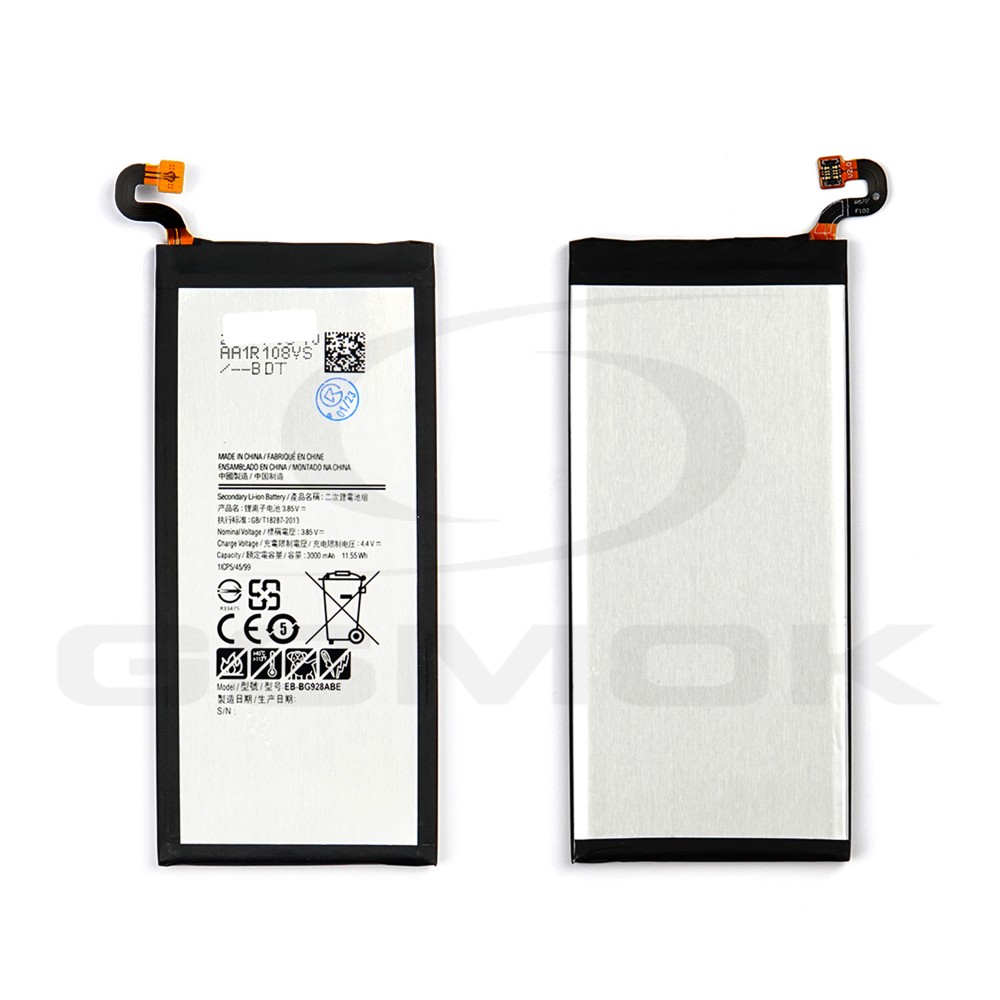 BATERIA DO SAMSUNG G928F GALAXY S6 EDGE PLUS EB-BG928ABA BG928ABE 3000MAH