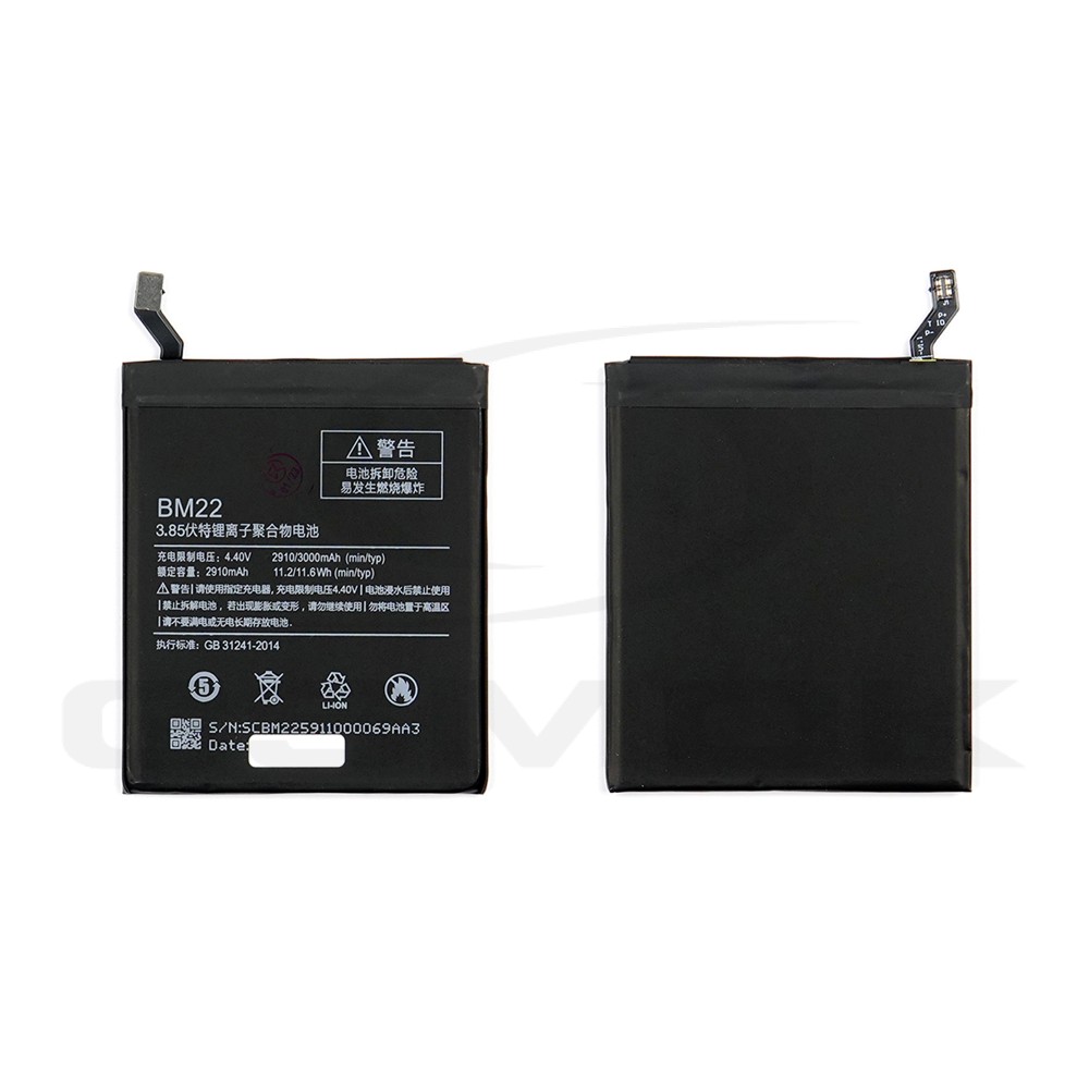BATERIA DO XIAOMI MI 5 BM22 3000MAH