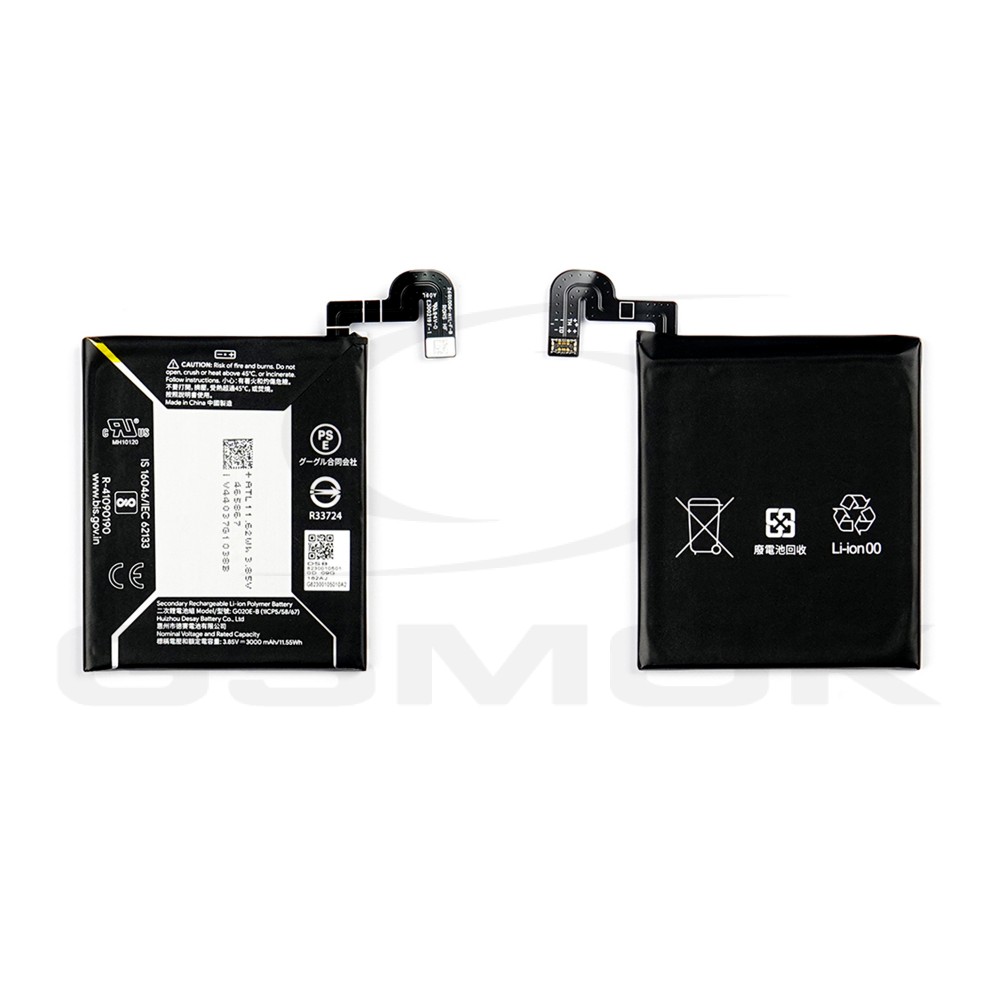 BATERIA GOOGLE PIXEL 3A 3000MAH ORYGINAŁ BULK