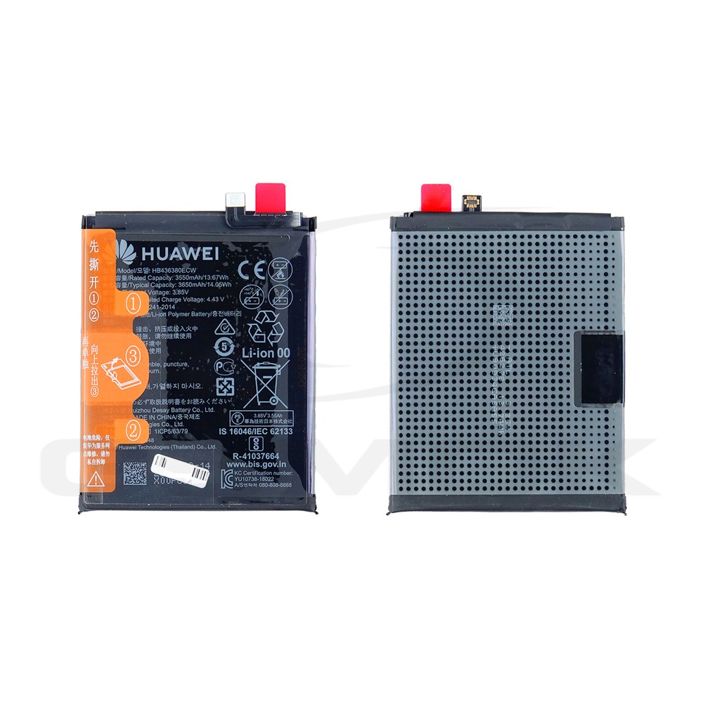 BATERIA HUAWEI P30 HB436380ECW 24022804 HB436380ECW 3650MAH ORYGINAŁ BULK