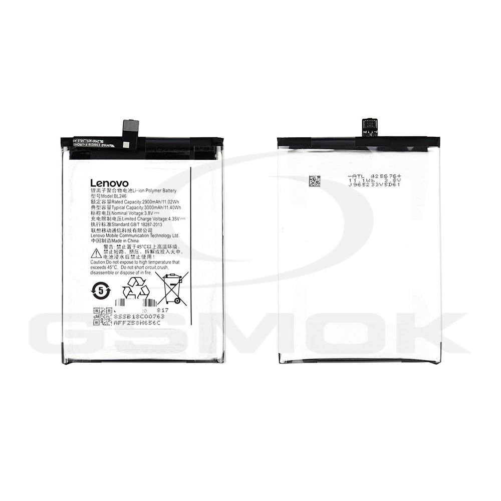 BATERIA LENOVO VIBE SHOT BL246 SB18C00763 3000MAH ORYGINAŁ BULK
