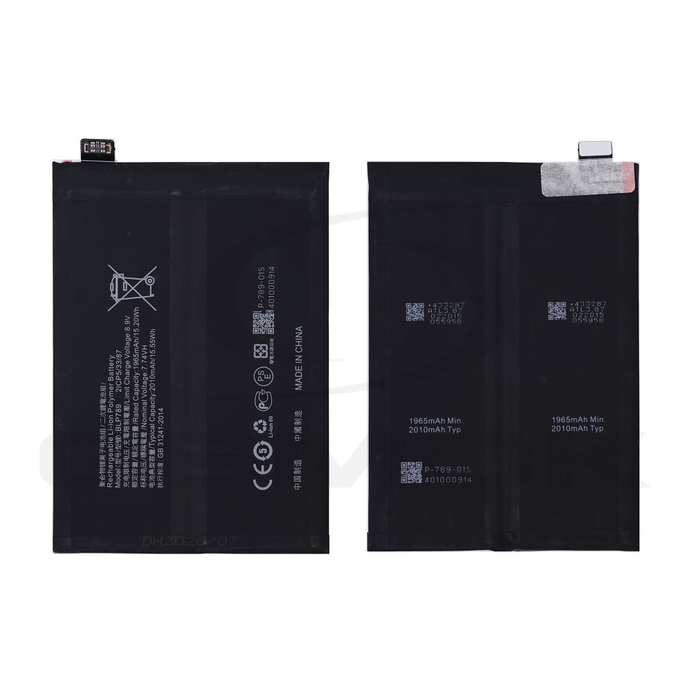 BATERIA OPPO RENO 4 5G BLP789 1965MAH