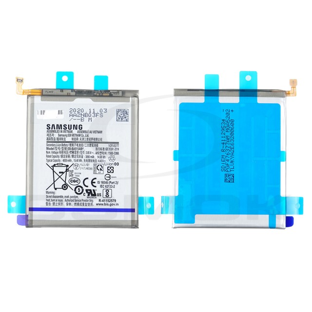 BATERIA SAMSUNG A515 GALAXY A51 EB-BA515ABY GH82-21668A 4000MAH ORYGINAŁ BULK