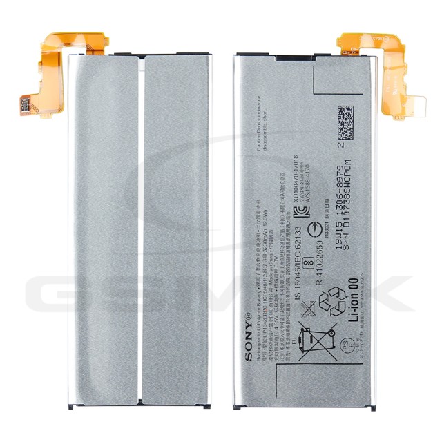 BATERIA SONY XPERIA XZ PREMIUM LIP1642ERPC U50061712 100707222 100707221 3230MAH ORYGINAŁ BULK
