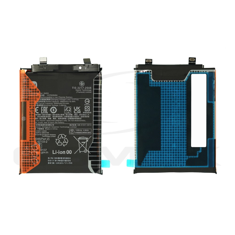 BATERIA XIAOMI 13T PRO 5000MAH BM5S 1330103000035B ORYGINAŁ