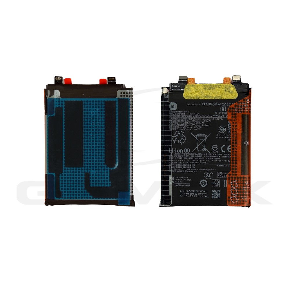 BATERIA XIAOMI REDMI NOTE 13 PRO PLUS 5G BM5U 5000MAH 1330103000037B ORYGINAŁ BULK