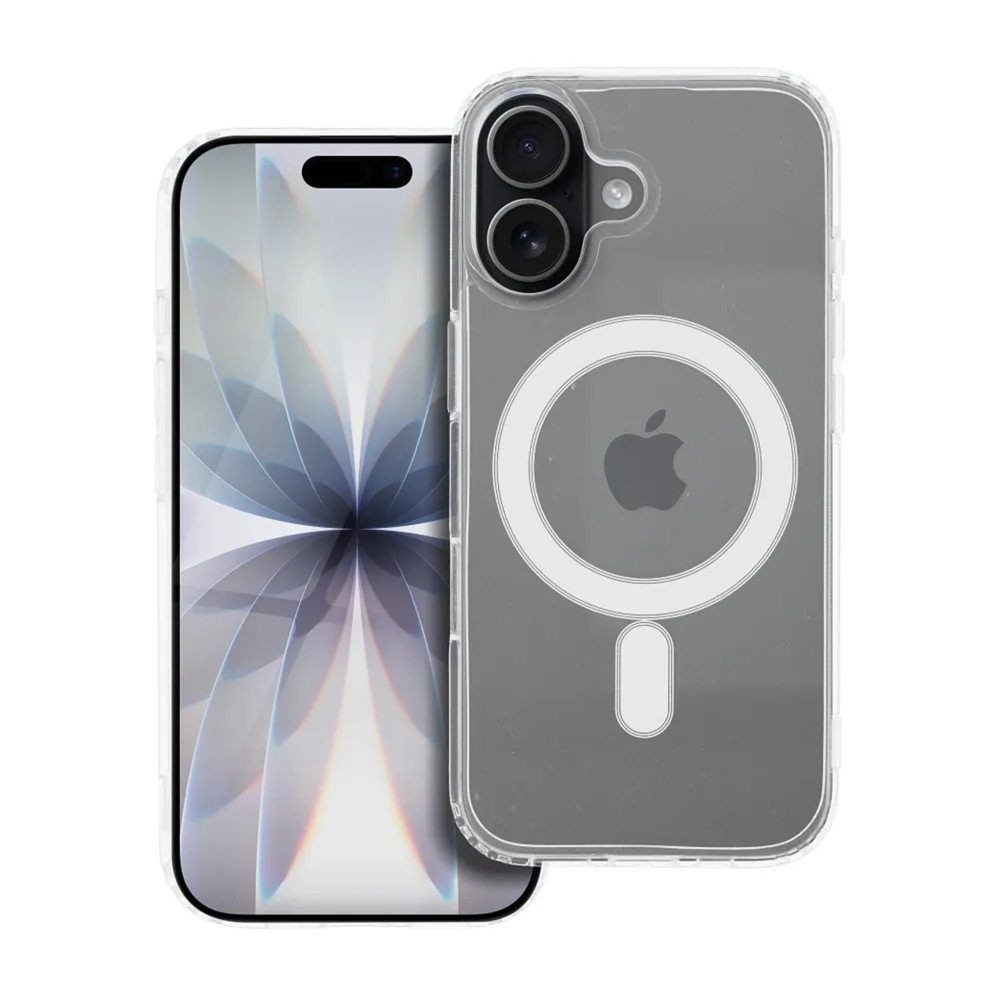ETUI CLEAR MAG COVER MID IPHONE 17 MAGSAFE TRANSPARENT