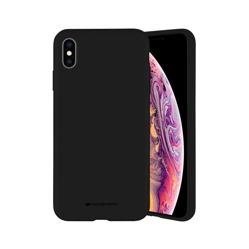 ETUI MERCURY SILICONE SAMSUNG A155 GALAXY A15 5G CZARNY