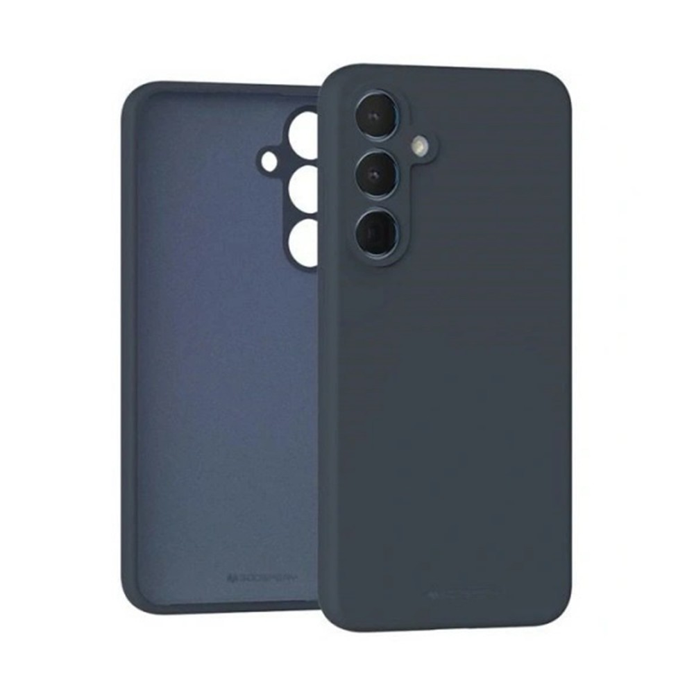 ETUI MERCURY SILICONE SAMSUNG GALAXY A55 5G GRANAT