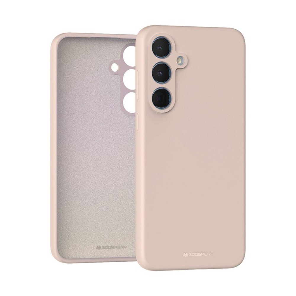 ETUI MERCURY SILICONE SAMSUNG GALAXY A55 5G PIASKOWY RÓŻ