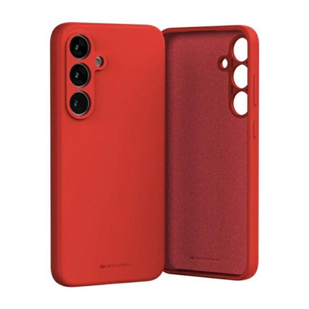 ETUI MERCURY SILICONE SAMSUNG S721 FALAXY S24 FE CZERWONY